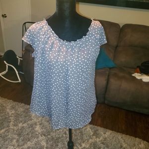 Polka dot top
